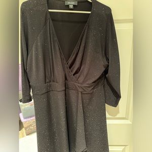 Karen Kane shimmer black dress